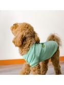 Sırt Nakış İşlemeli Köpek Sweatshirt Mint