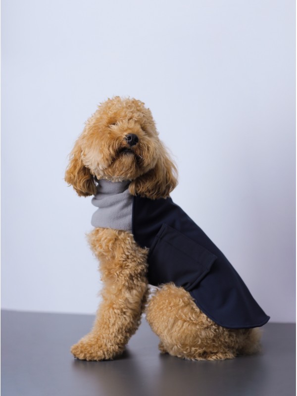  Dog Vest Softshell Navy Blue